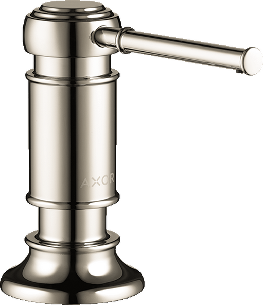 AXOR Montreux Metal Polished Nickel Soap Dispenser