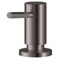 Grohe Universal Brass Head and Flange Hard Graphite Cosmopolitan Soap Dispenser