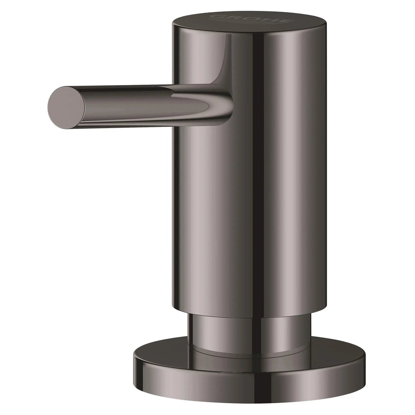 Grohe Universal Brass Head and Flange Hard Graphite Cosmopolitan Soap Dispenser