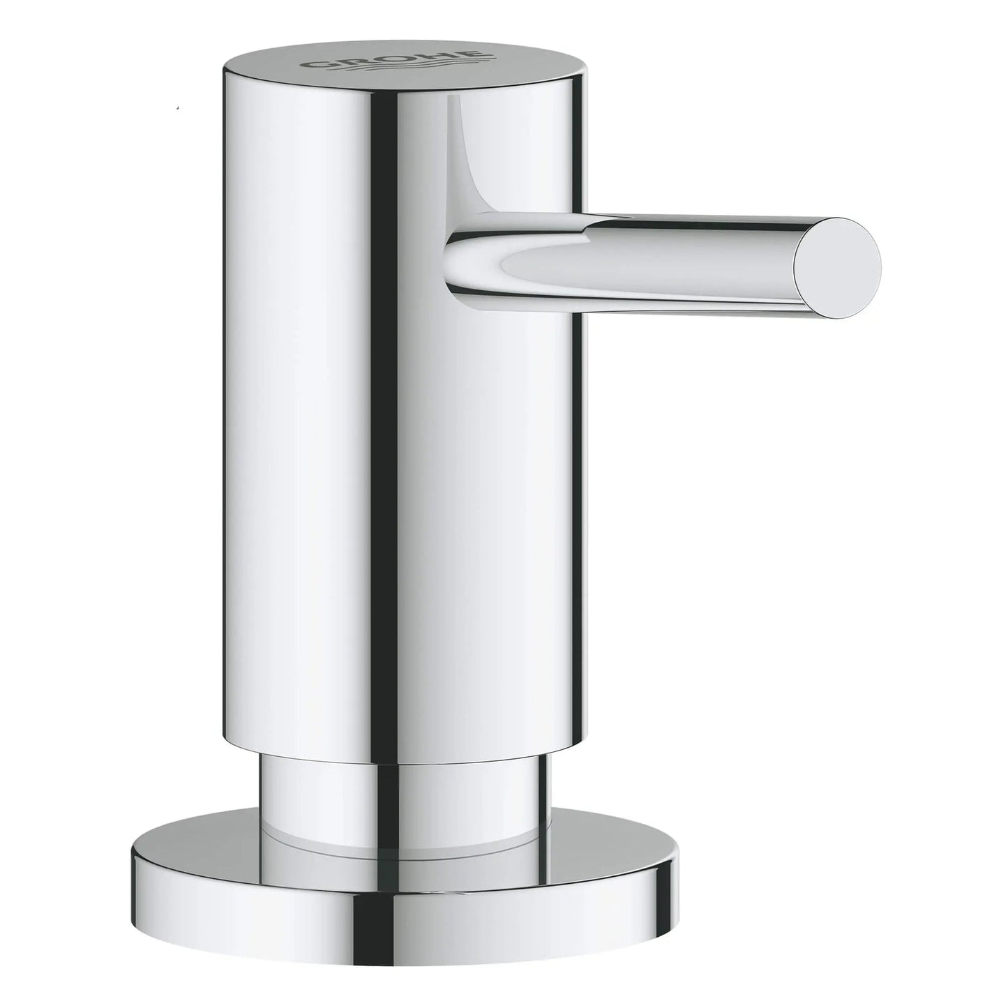 Grohe Universal Brass Head and Flange StarLight Chrome Cosmopolitan Soap Dispenser