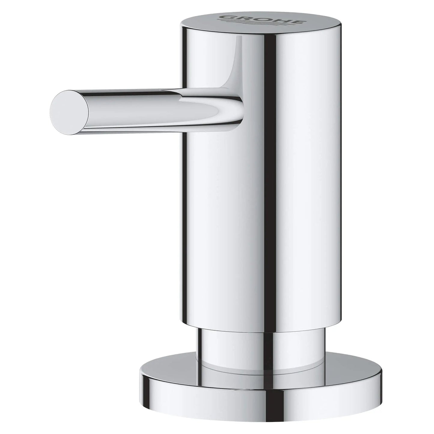 Grohe Universal Brass Head and Flange StarLight Chrome Cosmopolitan Soap Dispenser
