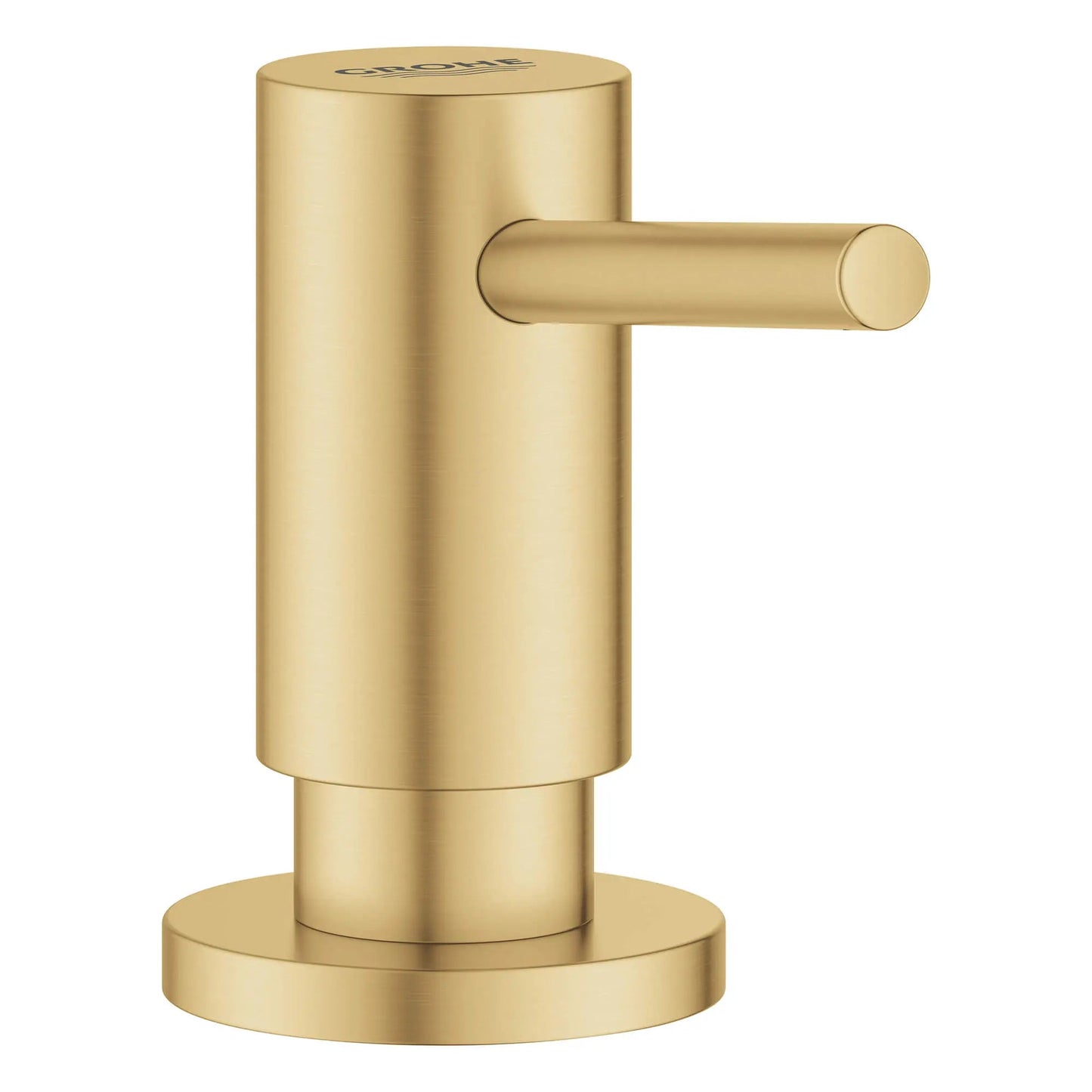 Grohe Universal Brass Head and Flange Brushed Cool Sunrise Cosmopolitan Soap Dispenser