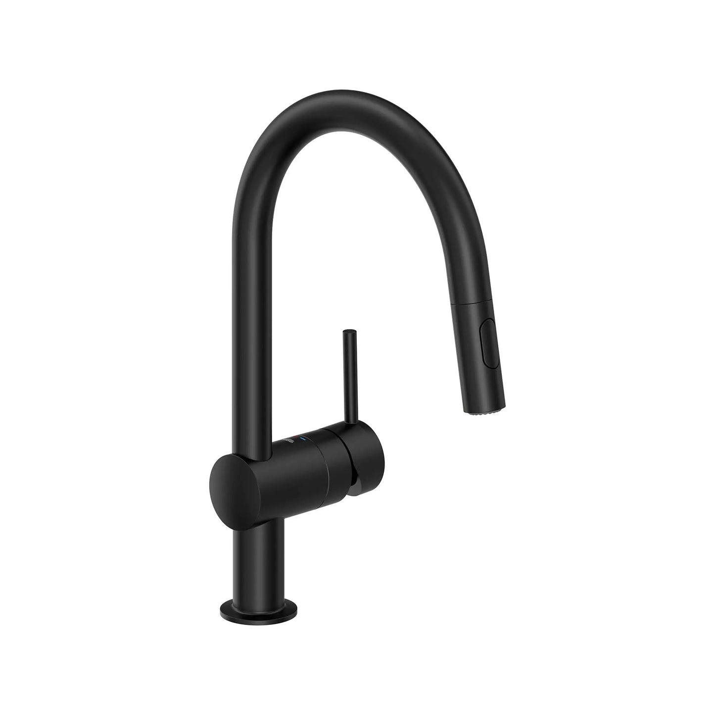 Grohe Minta 1.75 GPM Single-Handle Dual Spray Pull-Down Matte Black Kitchen Faucet