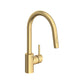 Grohe Concetto™ 1.75 GPM Single-Handle Dual Spray Brushed Cool Sunrise Pull-Down Kitchen Faucet