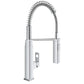 Grohe Eurocube® 1.75 GPM Semi-Pro Dual Spray Single-Handle StarLight Chrome Kitchen Faucet