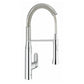 Grohe K7® 1.75 GPM Medium Single-Handle Semi-Pro Dual Spray StarLight Chrome Kitchen Faucet