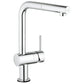 Grohe Minta® 1.75 GPM Touch Technology Single Spray Single-Handle StarLight Chrome Pull-Out Kitchen Faucet