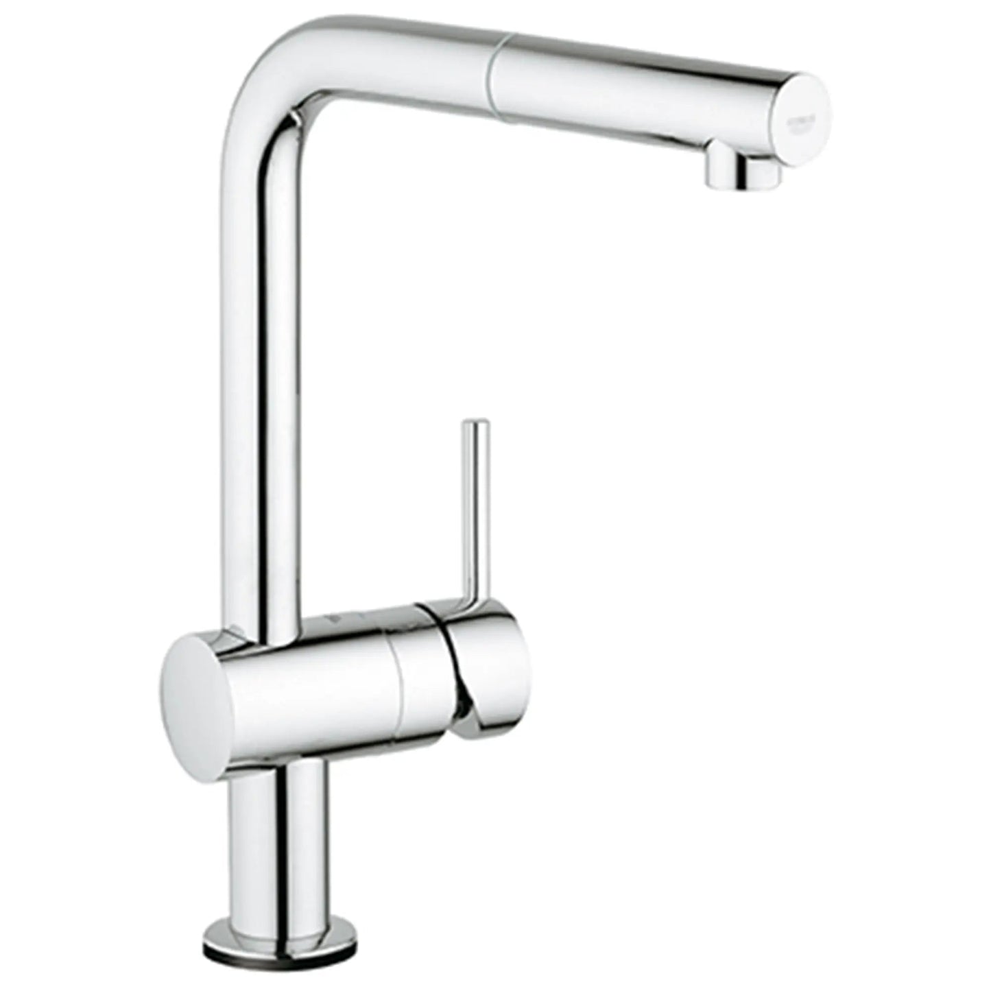Grohe Minta® 1.75 GPM Touch Technology Single Spray Single-Handle StarLight Chrome Pull-Out Kitchen Faucet