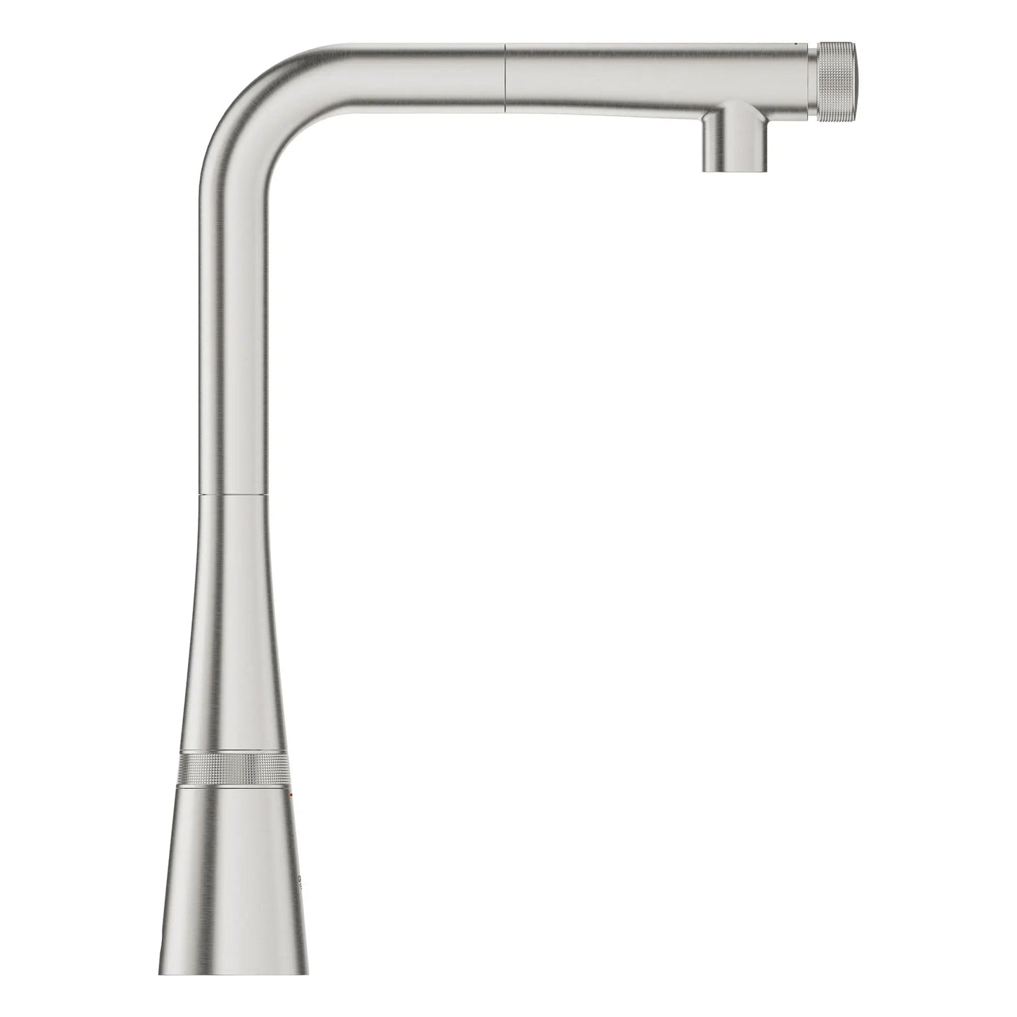 Grohe Zedra 1.75 GPM SmartControl Single Spray SuperSteel Infinity Pull-Out Kitchen Faucet