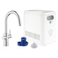 Grohe Blue 1.75 GPM Single Spray Single-Handle StarLight Chrome Pull Down Kitchen Faucet With Chilled and Sparkling Water