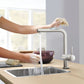 Grohe Minta® 1.75 GPM Single-Handle Dual Spray Pull-Down SuperSteel Infinity Kitchen Faucet