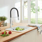 Grohe Concetto 1.75 GPM Semi-Pro Dual Spray Single-Handle StarLight Chrome Kitchen Faucet