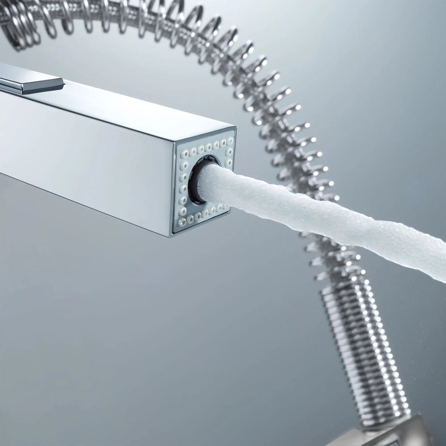 Grohe Eurocube® 1.75 GPM Semi-Pro Dual Spray Single-Handle StarLight Chrome Kitchen Faucet