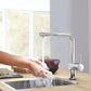 Grohe Minta® 1.75 GPM Touch Technology Single Spray Single-Handle StarLight Chrome Pull-Out Kitchen Faucet