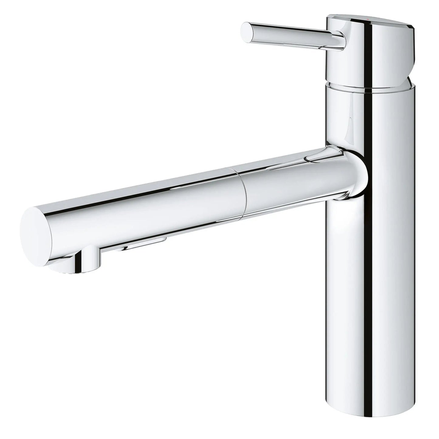 Grohe Concetto™ 1.5 GPM Single-Handle Dual Spray Pull-Out StarLight Chrome Kitchen Faucet