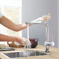 Grohe Minta® 1.75 GPM Single-Handle Dual Spray Pull-Down StarLight Chrome Kitchen Faucet