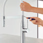 Grohe Essence 1.75 GPM Semi-Pro Dual Spray Single-Handle StarLight Chrome Kitchen Faucet