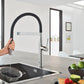 Grohe Essence 1.75 GPM Semi-Pro Dual Spray Single-Handle StarLight Chrome Kitchen Faucet