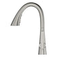 Grohe Zedra 1.75 GPM Single-Handle Triple Spray SuperSteel Infinity Pull Down Bar Faucet