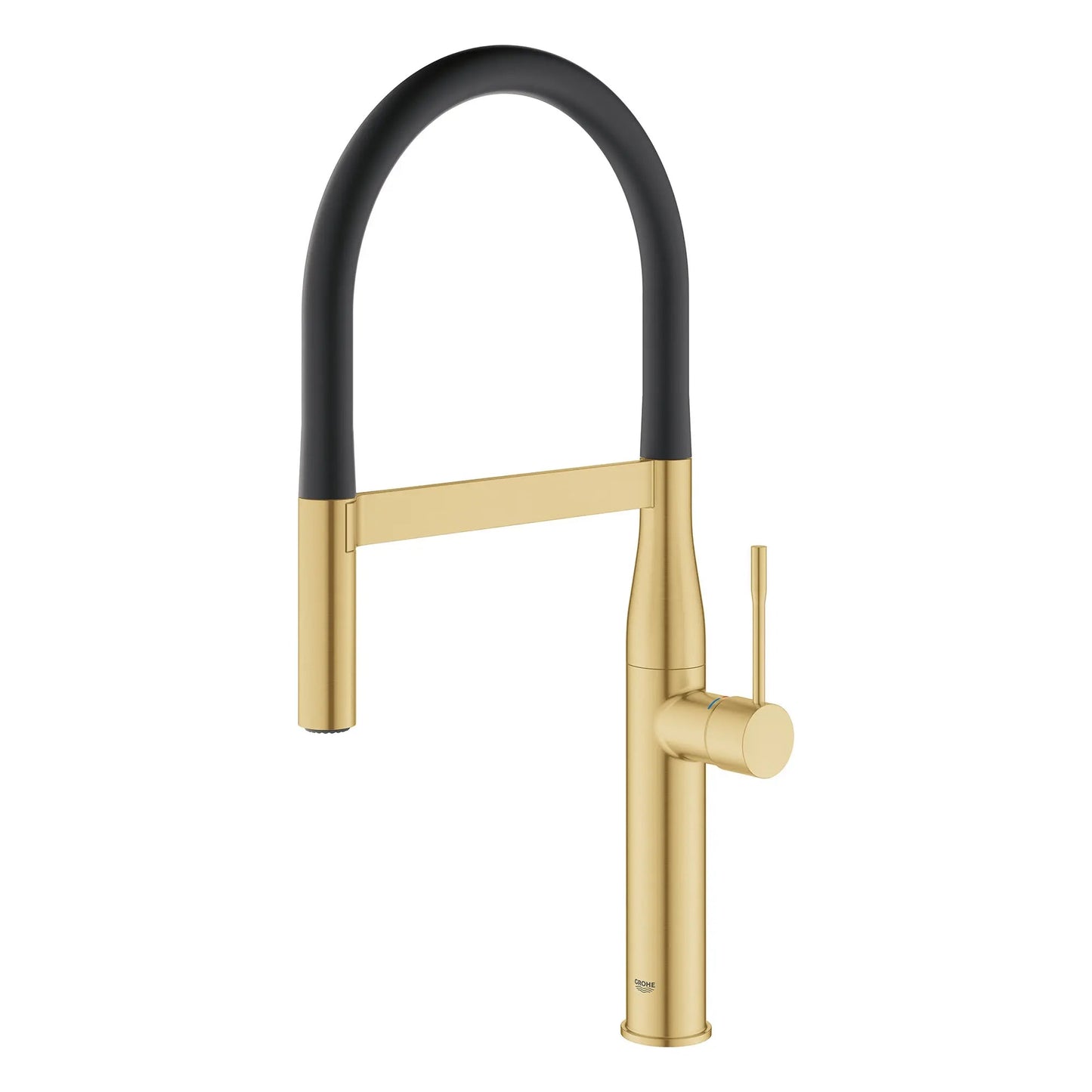 Grohe Essence 1.75 GPM Semi-Pro Dual Spray Single-Brushed Cool Sunrise Graphite Kitchen Faucet