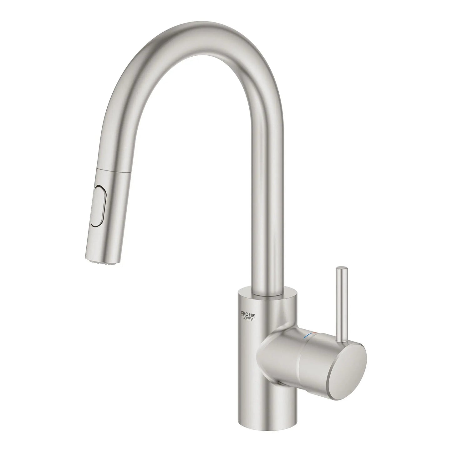Grohe Concetto 1.75 GPM Single-Handle Pull Down SuperSteel Infinity Prep Faucet