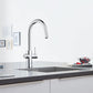 Grohe Blue 1.75 GPM Single Spray Single-Handle StarLight Chrome Pull Down Kitchen Faucet With Chilled and Sparkling Water