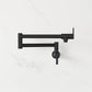 Grohe Zedra 1.75 GPM 2-Handle Matte Black Wall Mount Pot Filler