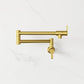 Grohe Zedra 1.75 GPM 2-Handle Brushed Cool Sunrise Wall Mount Pot Filler