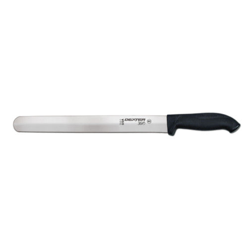 Dexter Russell 360 Series 12" Black Handle Slicing Knife