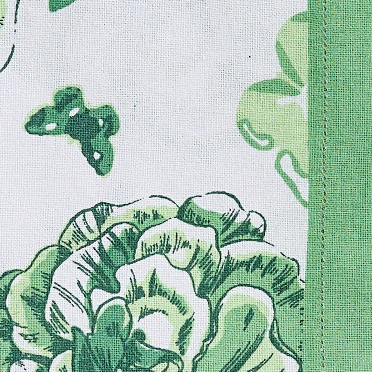 Park Designs Patricia Heaton Home Florals & Flitters Printed Green Napkin - Set of 12