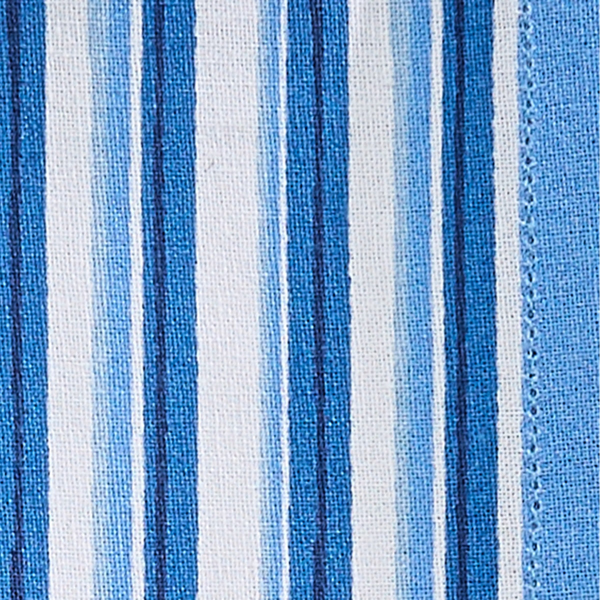 Park Designs Patricia Heaton Home Geo Printed Stripe Blue Napkin - Set of 12