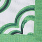 Park Designs Patricia Heaton Home Geo Printed Green Napkin - Set of 12