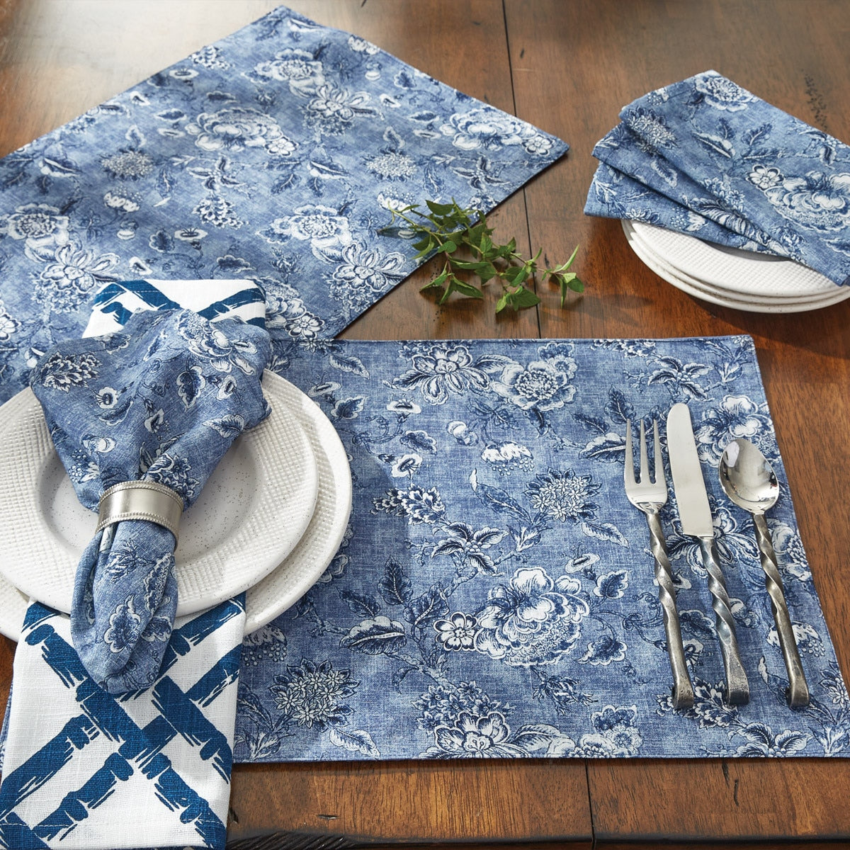 Park Designs Williamsburg Chinois Floral Napkin - Set of 12