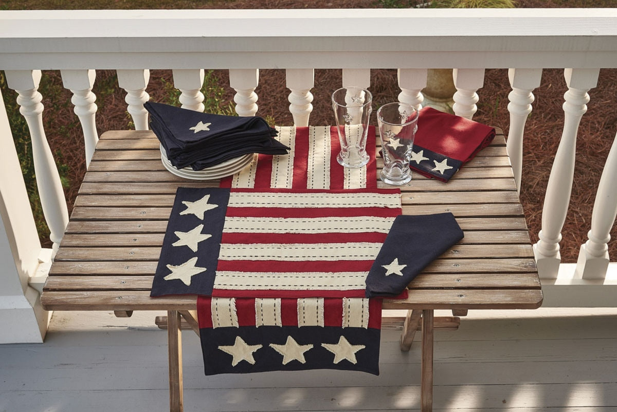 Park Designs Star Spangled Napkin - Set of 4