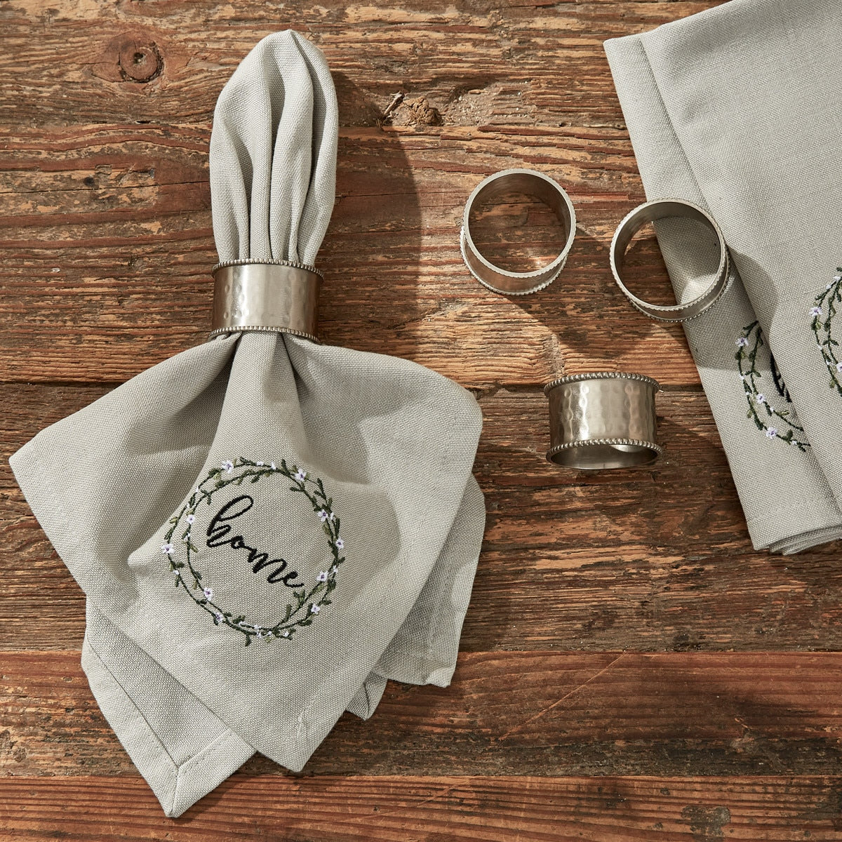 Park Designs Bouquet Of Grace Napkin - Set of 12