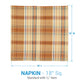 Park Designs Applewood Plaid Napkin - Set of 2