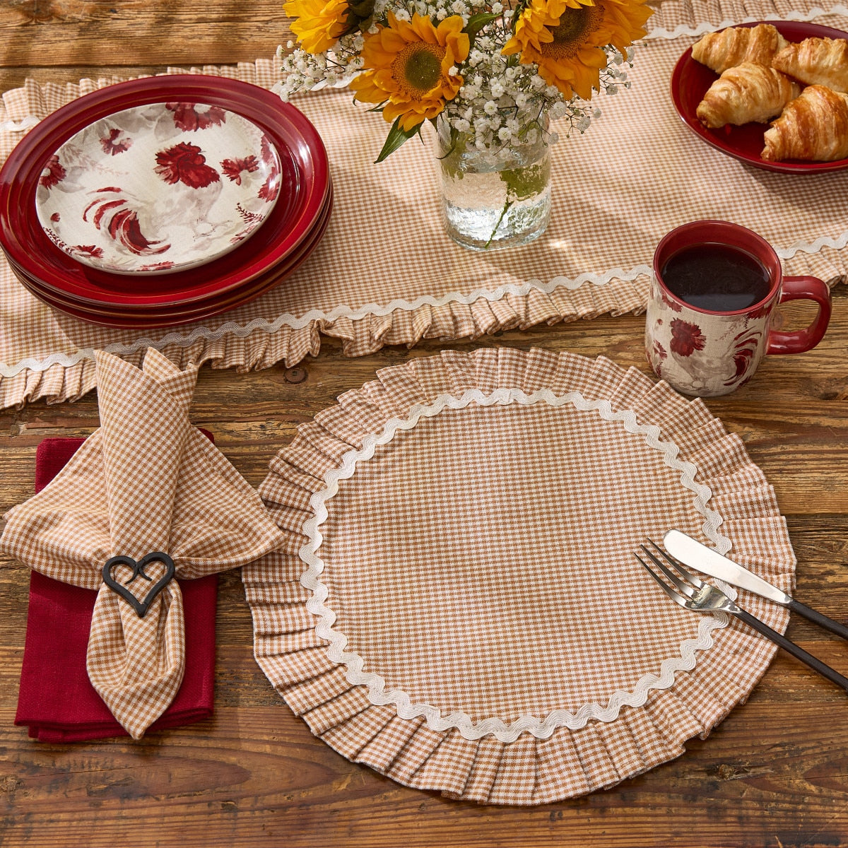 Park Designs Buttercup Napkin - Set of 6