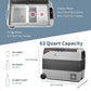 Alpicool LGT60 60L/63QT Flexible Dual Zone Portable Car Fridge