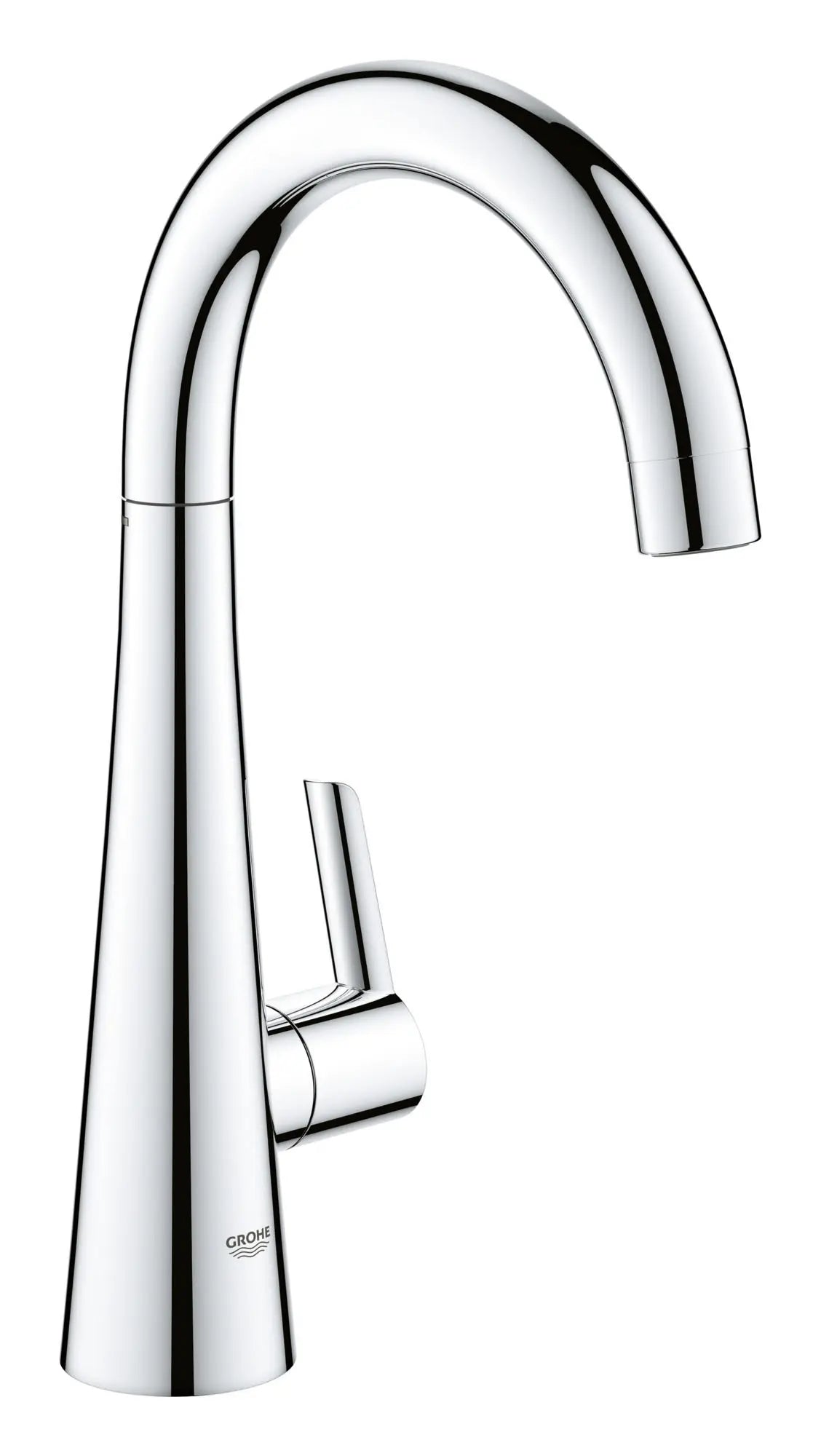 Grohe Zedra 1.75 GPM Single-Handle StarLight Chrome Cold Water Beverage Faucet With Filtration