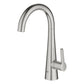 Grohe Zedra 1.75 GPM Single-Handle SuperSteel Infinity Cold Water Beverage Faucet With Filtration