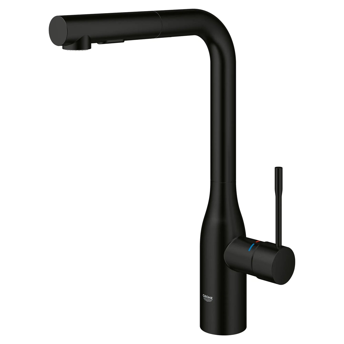 Grohe Essence 1.75 GPM Single-Handle Dual Spray Matte Black Pull-Out Faucet