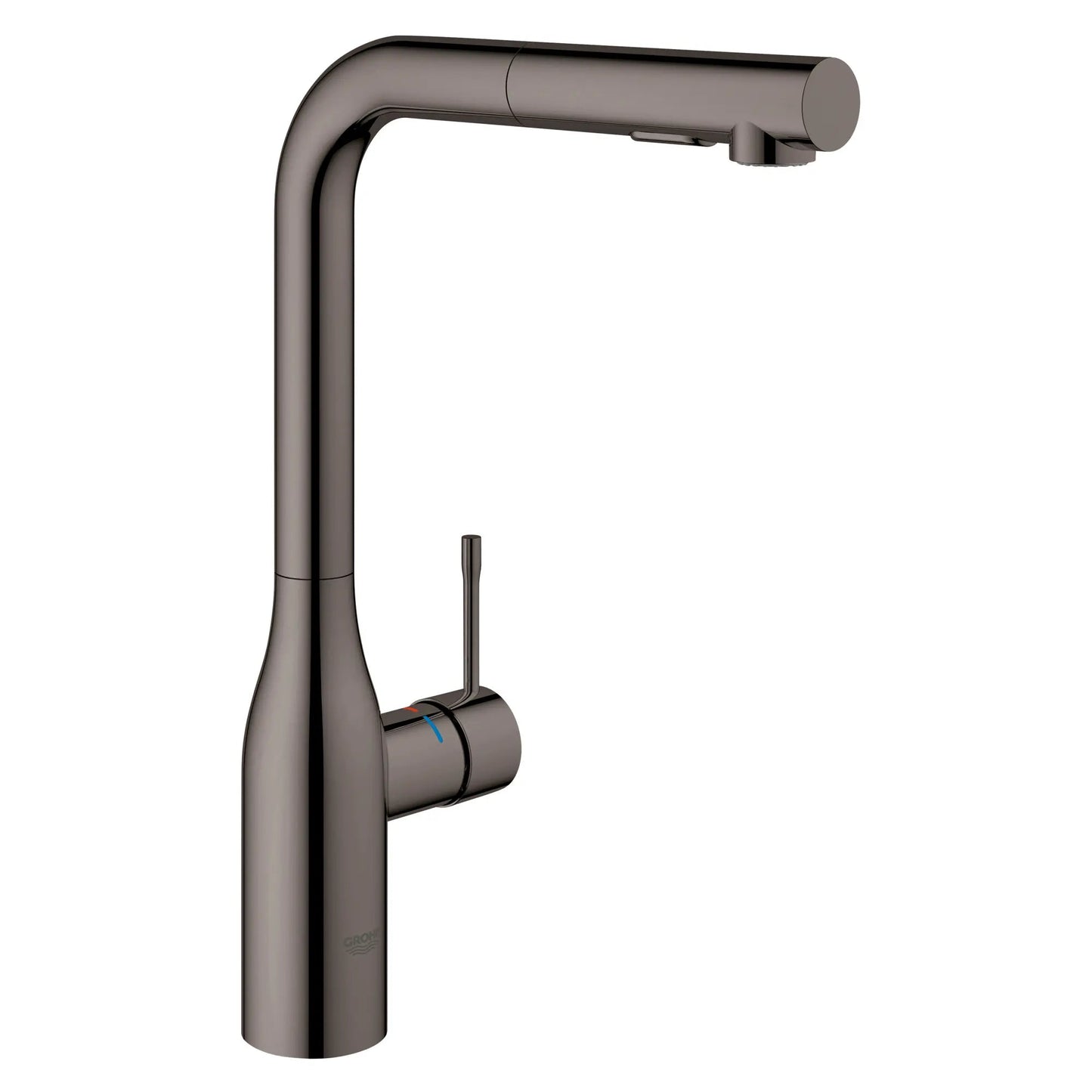 Grohe Essence 1.75 GPM Single-Handle Dual Spray Hard Graphite Pull-Out Faucet