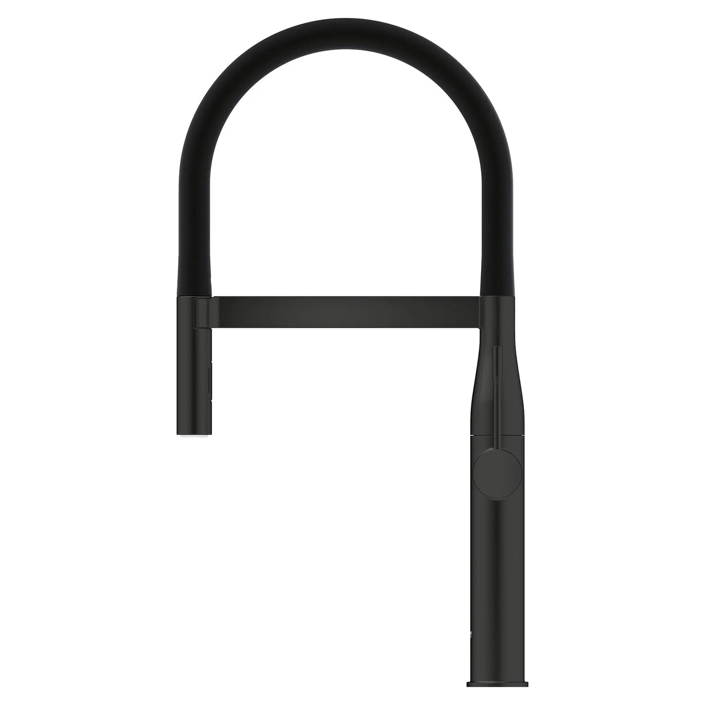 Grohe Essence 1.75 GPM Semi-Pro Dual Spray Single-Handle Matte Black Kitchen Faucet