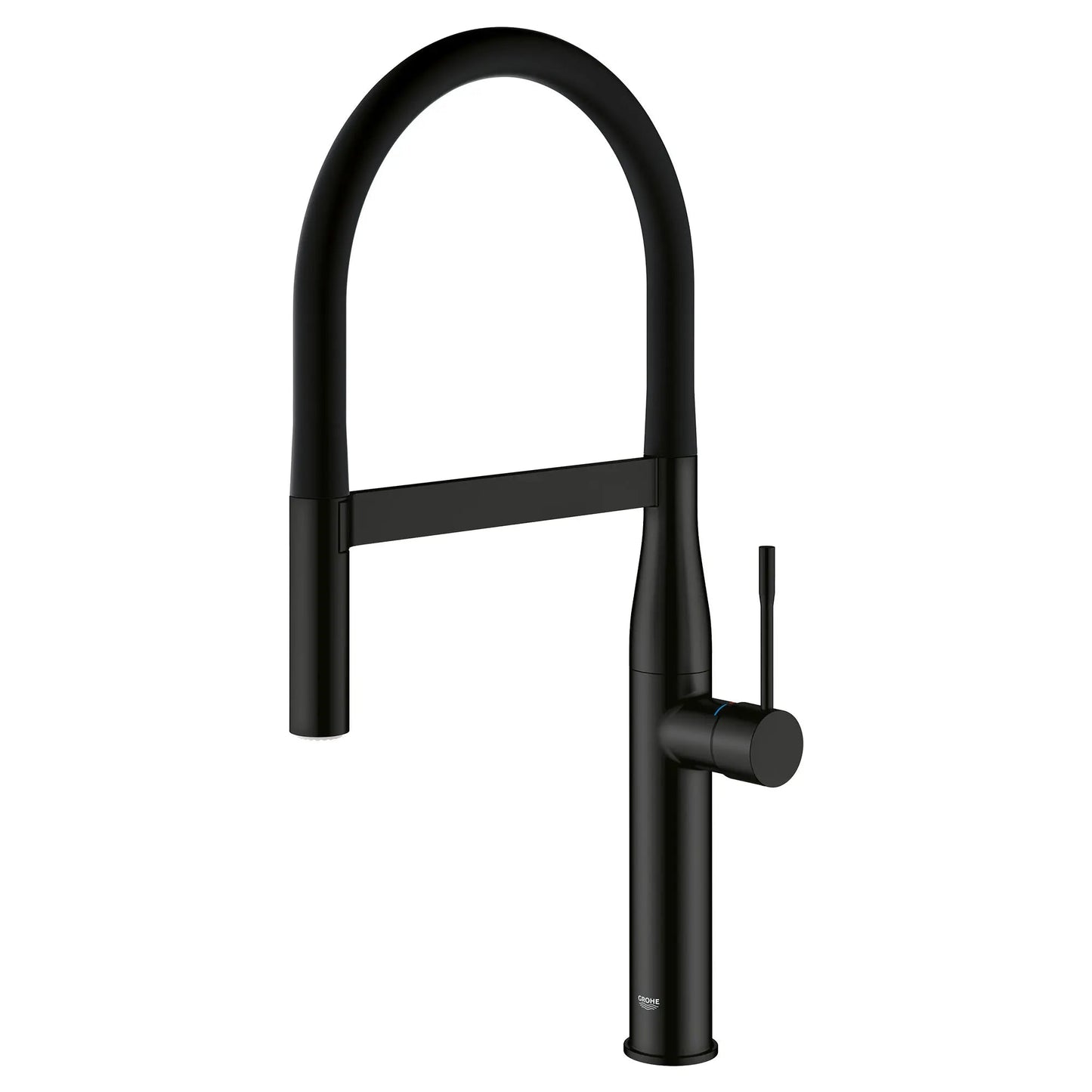 Grohe Essence 1.75 GPM Semi-Pro Dual Spray Single-Handle Matte Black Kitchen Faucet