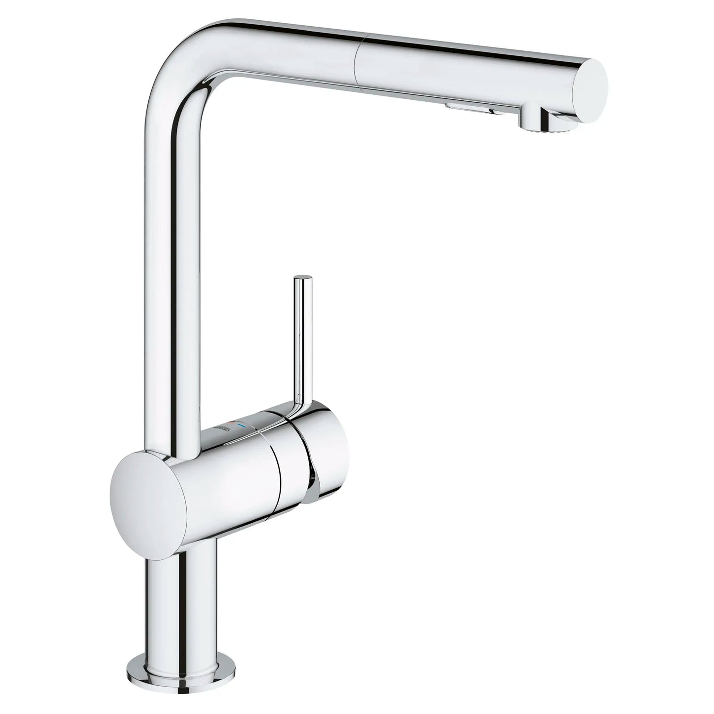 Grohe Minta® 1.75 GPM Single-Handle Dual Spray Pull-Down StarLight Chrome Kitchen Faucet