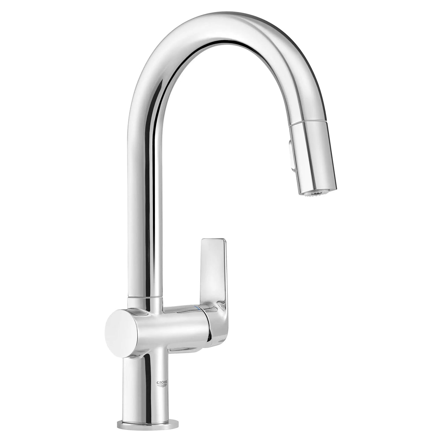 Grohe Defined 1.75 GPM Dual Spray Single-Handle StarLight Chrome Pull Down Kitchen Faucet