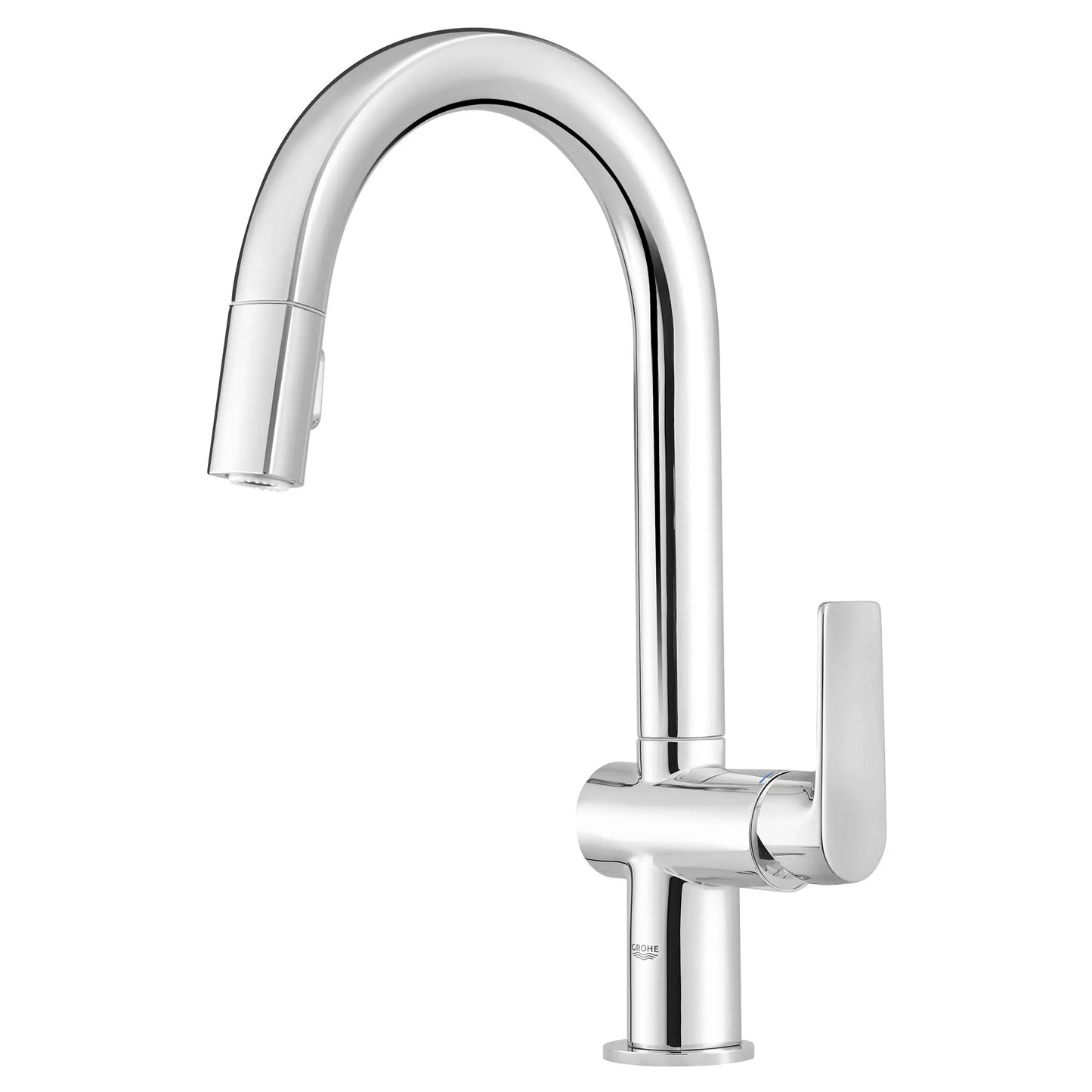 Grohe Defined 1.75 GPM Dual Spray Single-Handle StarLight Chrome Pull Down Kitchen Faucet