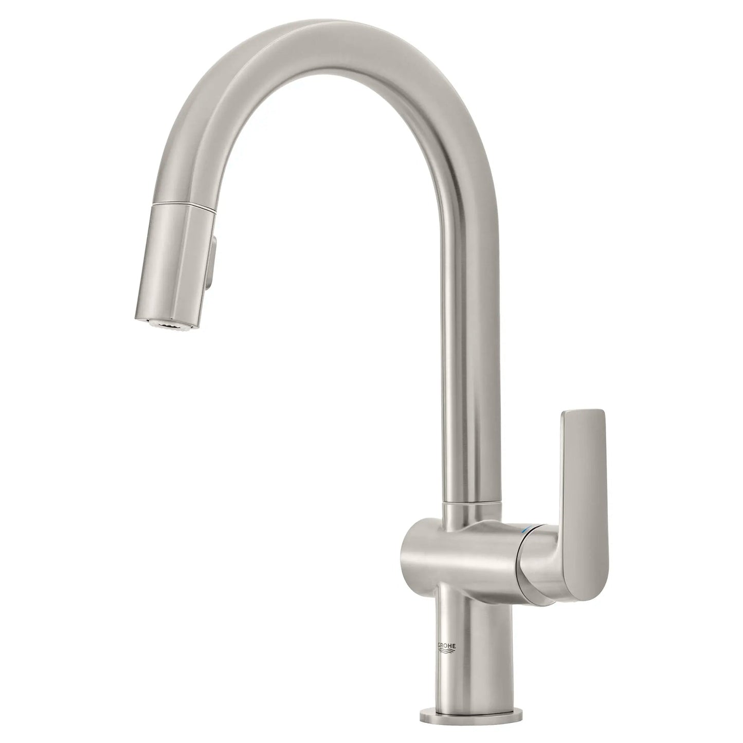 Grohe Defined 1.75 GPM Dual Spray Single-Handle SuperSteel Infinity Pull Down Kitchen Faucet