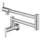 Grohe Zedra 1.75 GPM 2-Handle SuperSteel Infinity Wall Mount Pot Filler