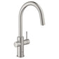 Grohe Blue 1.75 GPM Single Spray Single-Handle SuperSteel Infinity Pull Down Kitchen Faucet With Chilled and Sparkling Water